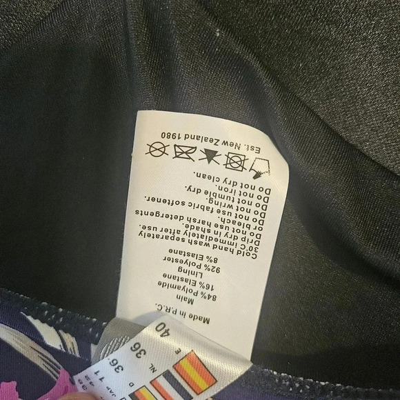 Moontide Floral Halter Top Bething Suit - Picture 5 of 6